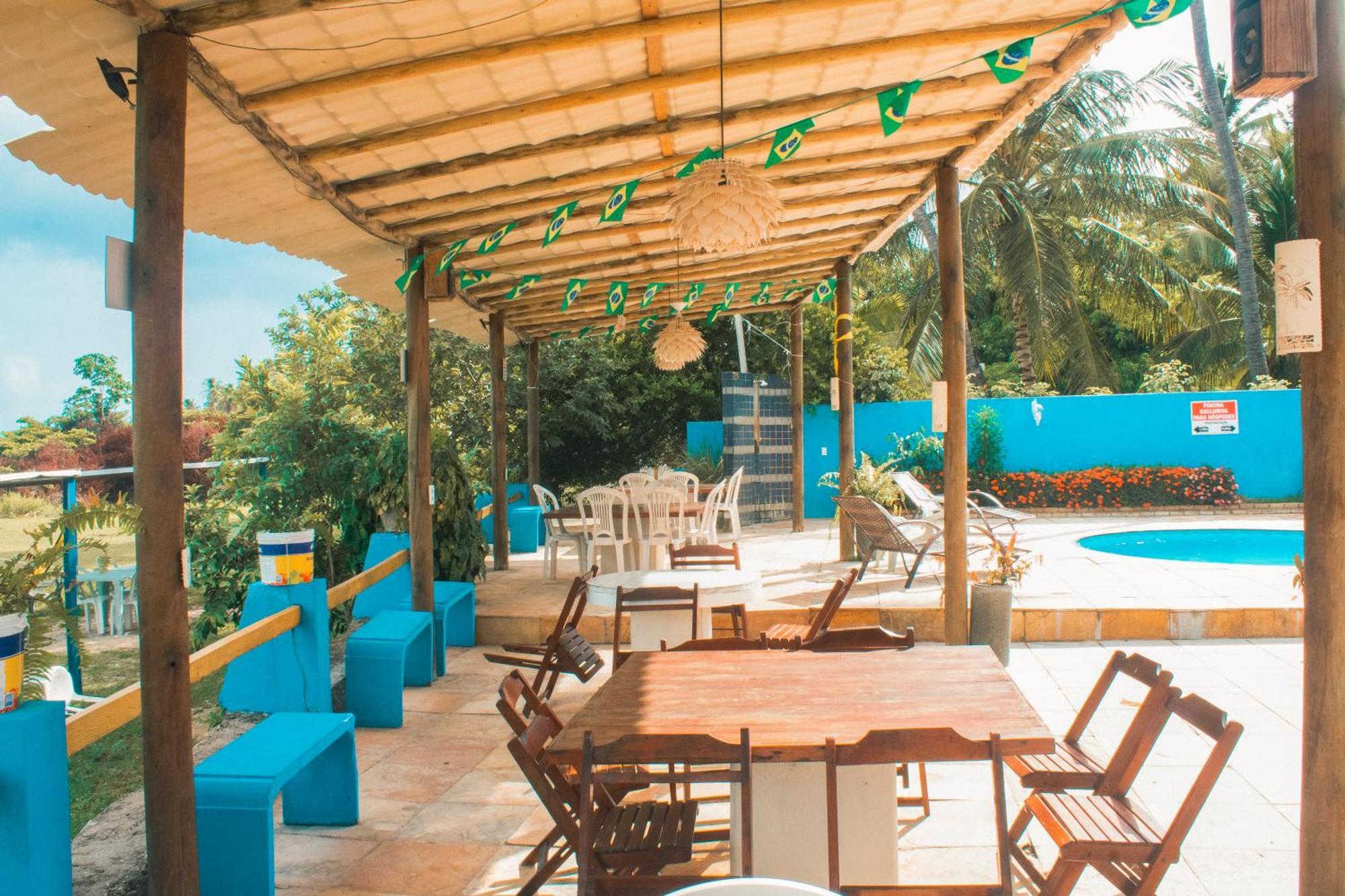 Pousada E Restaurante Sombra Dos Coqueiros Trairi Dış mekan fotoğraf