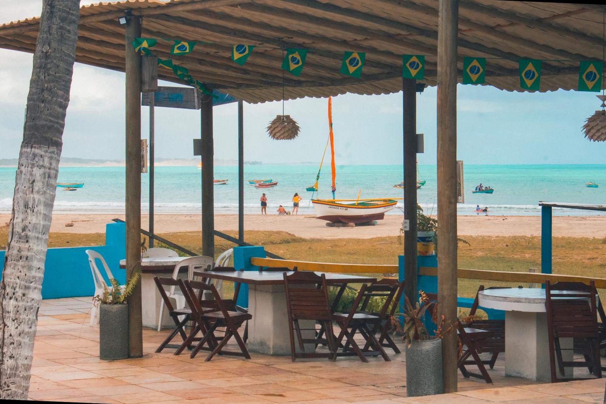 Pousada E Restaurante Sombra Dos Coqueiros Trairi Dış mekan fotoğraf