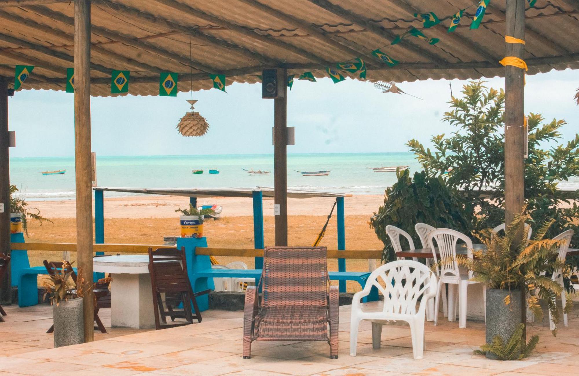 Pousada E Restaurante Sombra Dos Coqueiros Otel Trairi Dış mekan fotoğraf