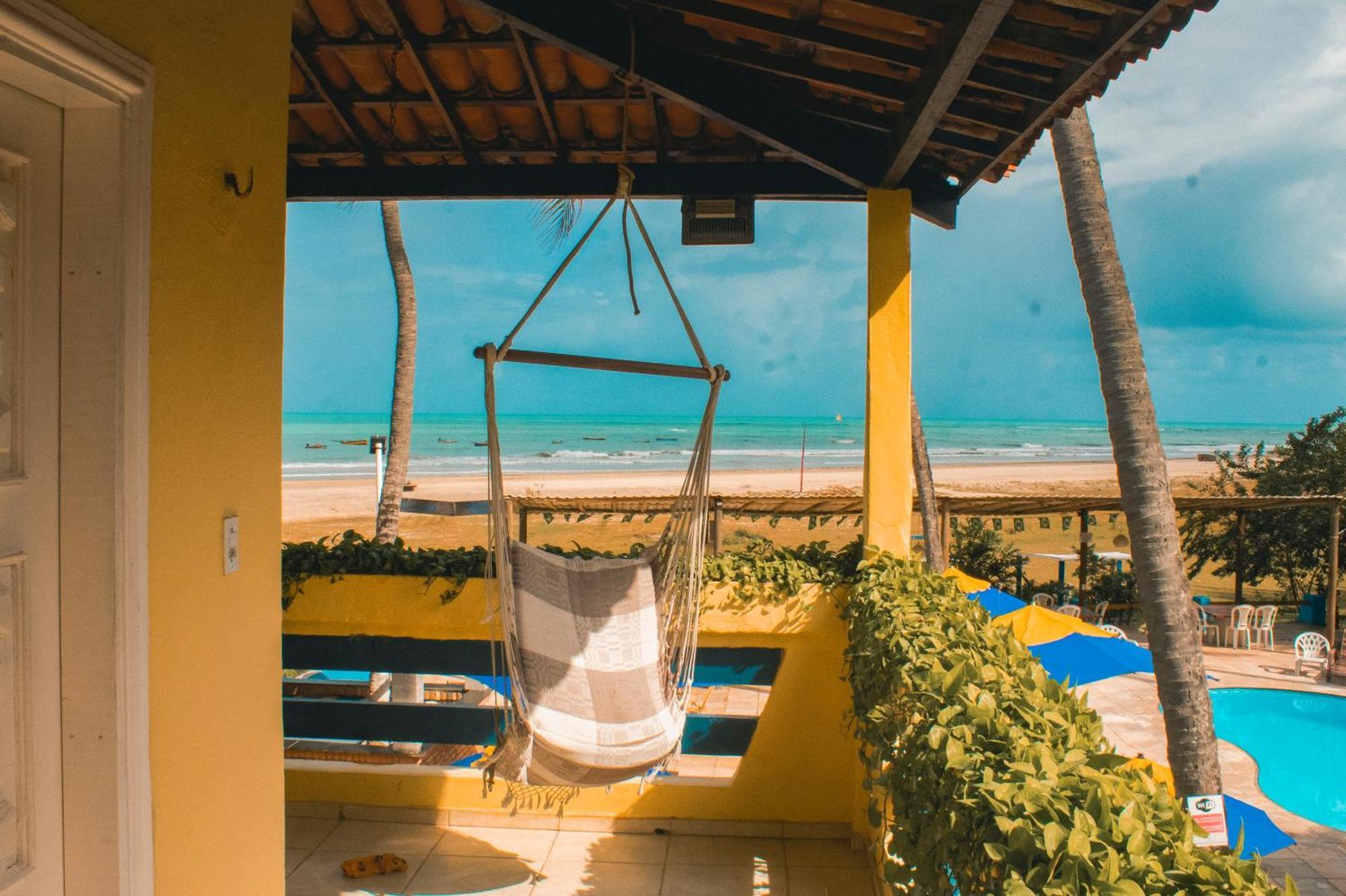 Pousada E Restaurante Sombra Dos Coqueiros Otel Trairi Dış mekan fotoğraf